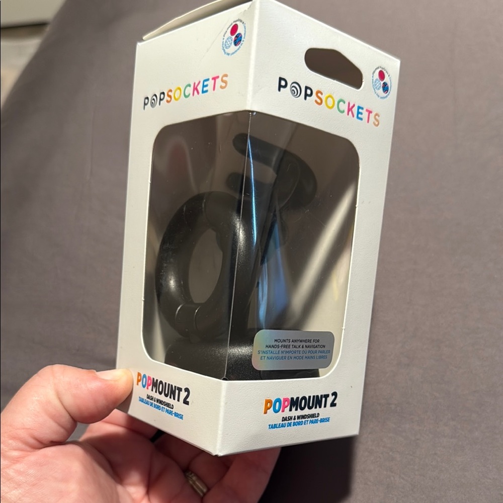 PopSockets PopMount 2 Black